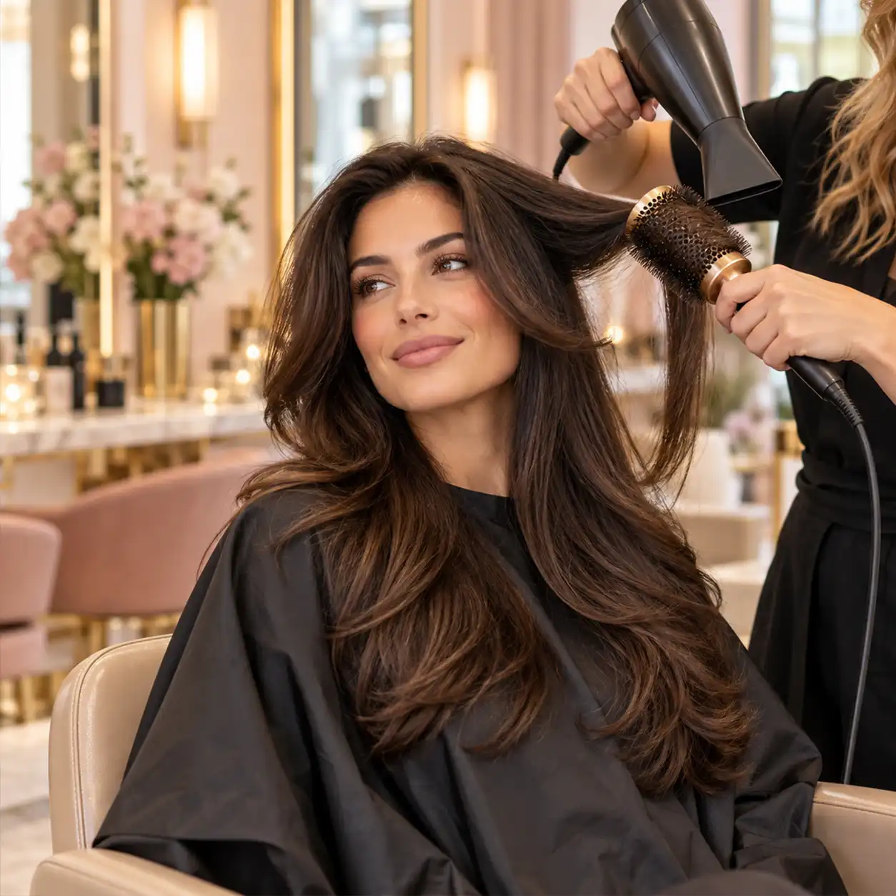 Peinado profesional y cuidado del cabello